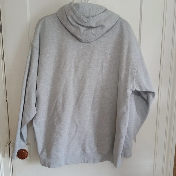 Enthuzst Gray Pullover Hoodie w/ Red, White & Blue Front Logo size XL - Picture 3 of 7